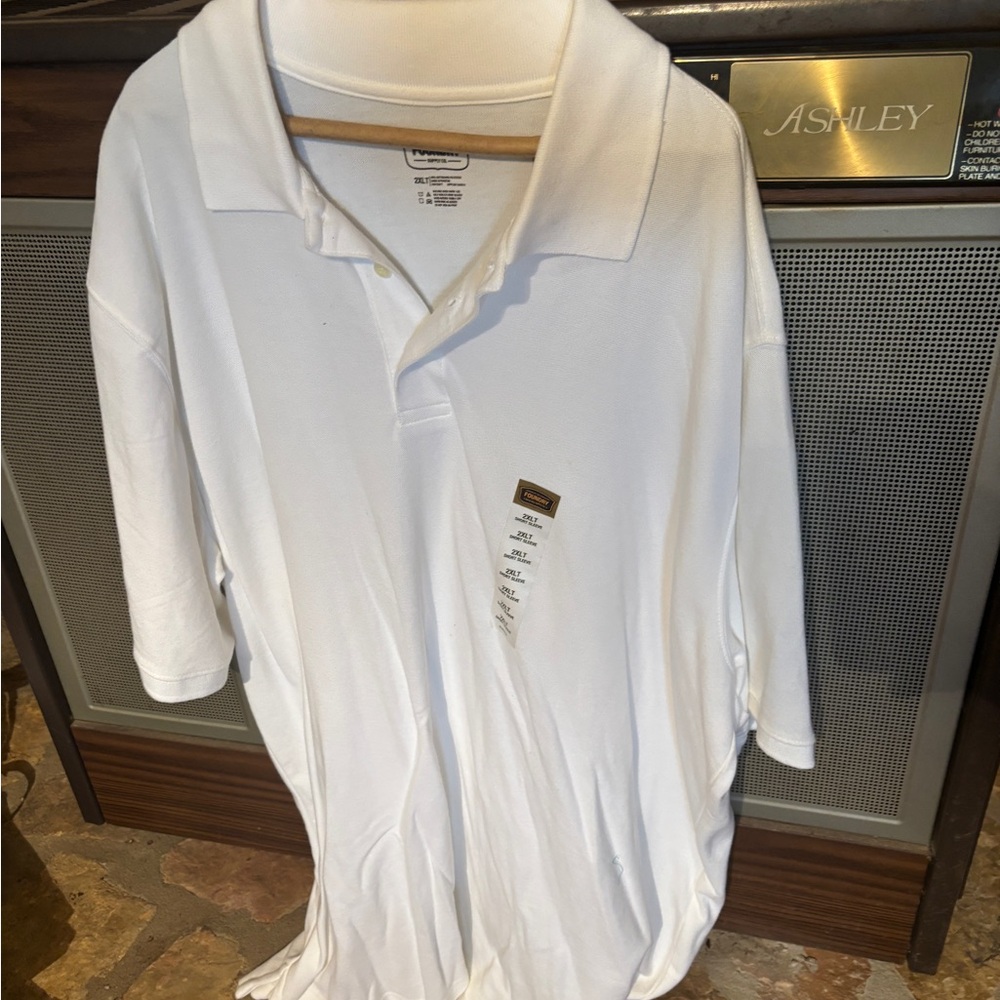 Classic White Polo Shirt